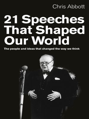 cover image of 21 Speeches That Shaped Our World